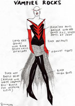 Dance costume design